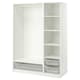 PAX wardrobes without doors