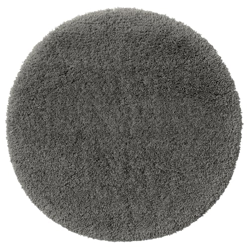 ALMTJÄRN Bath mat, dark grey, 65 cm