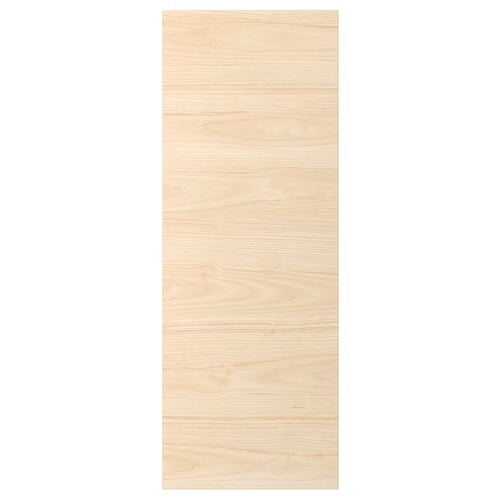 ASKERSUND door: light ash wood pattern, melamine surface, rectangular, modern design.