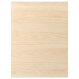 ASKERSUND light ash wooden panel, smooth with grain texture.