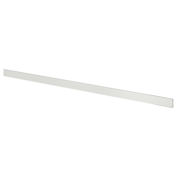 ASPUDDEN Plinth, light grey, 220x8 cm
