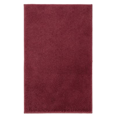 BACKMÅRA Bath mat, deep red, 50x80 cm