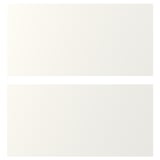 ENHET white cabinet with sleek, smooth surfaces and 10-year guarantee.