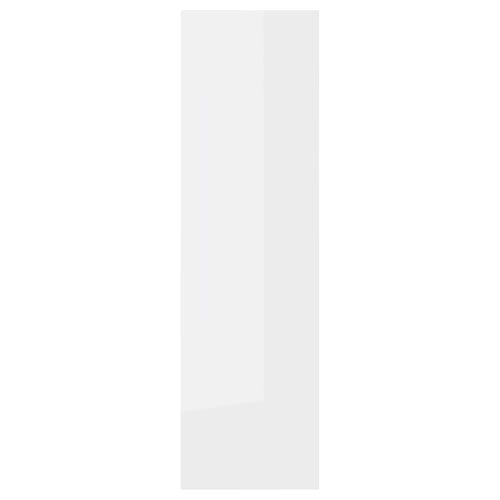 FARDAL white glossy cover panel, modern design, rectangular shape, sleek finish for pax wardrobe.