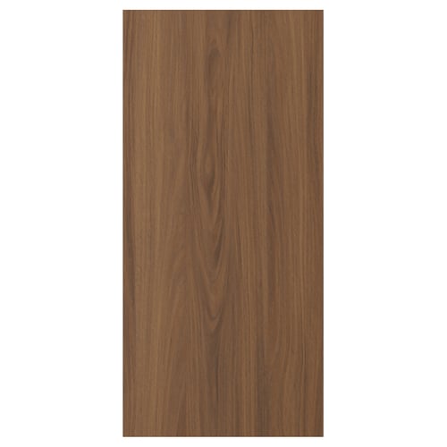 FÖRBÄTTRA walnut panel, smooth finish, easy to clean, modern design.