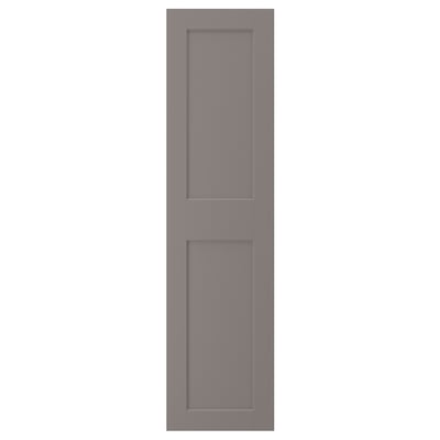 Grey GRIMO door, modern traditional design with bevelled panel.