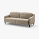 GULLVALLA beige sofa, rounded shapes, fabric-covered, comfy, modern yet traditional design.
