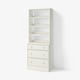 HAVSTA Storage combination, white, 81x47x212 cm