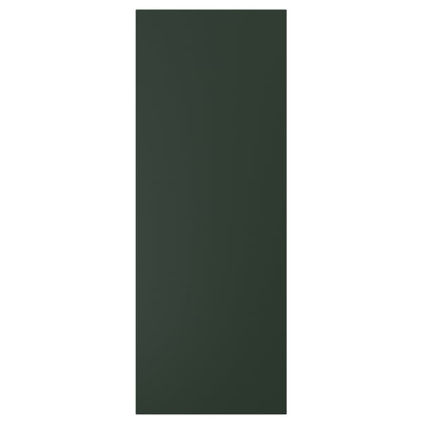 Green HAVSTORP cabinet door, rectangular with smooth, confident-styled design.