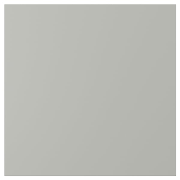 HAVSTORP light grey, smooth, rectangular kitchen cabinet, lacquered fiberboard, clean lines.