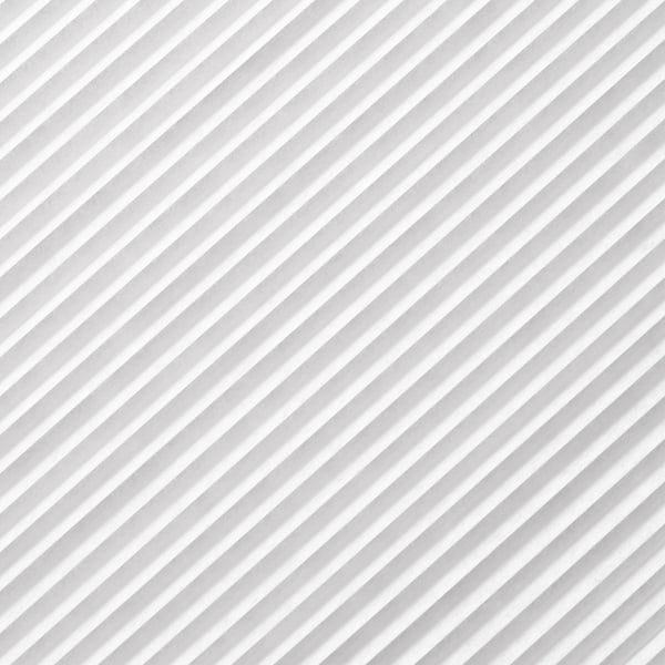 Diagonal stripes on a light fabric, creating a subtle, elegant pattern. Perfect for softening sunlight and enhancing privacy in a room.