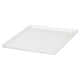 A white KUGGIS lid, made of recycled pet plastic, rectangular shape, part of the KUGGIS series.