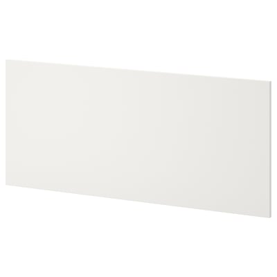 LÄTTHET white panel. Smooth, rectangular backboard for platsa bed, fiberboard with paper foil.