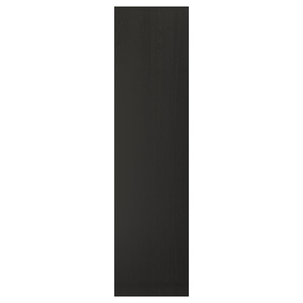 Black wood panel