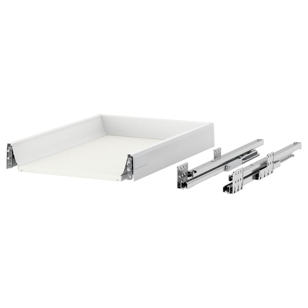 MAXIMERA drawer: white, sleek with silent close, offers storage.