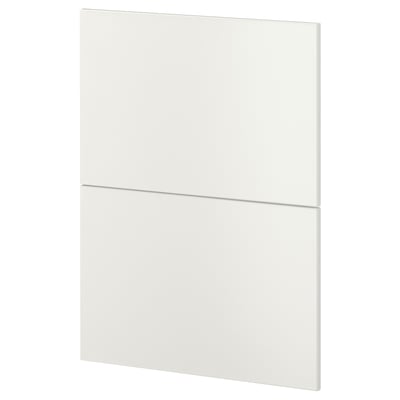 METOD kitchen door, white, rectangular, minimalist design.