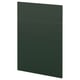 METOD kitchen panel, dark green, rectangular, fiberboard, minimalist design.