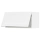 METOD white kitchen cabinet. Sleek, rectangular design. Made of particleboard and melamine.