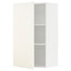 Ikea METOD kitchen cabinet: white, rectangular, two-shelf design with adjustable shelves.