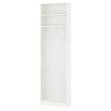 PAX Add-on end-unit, white, 20x58x201 cm