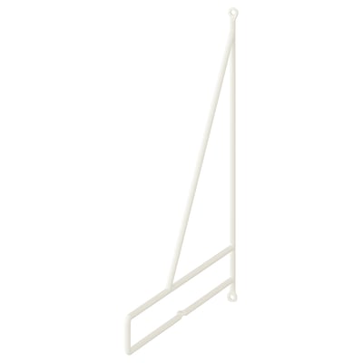 PERSHULT shelf bracket, white, steel, versatile