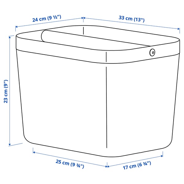 Illustration with measurements for the product: RISATORP.