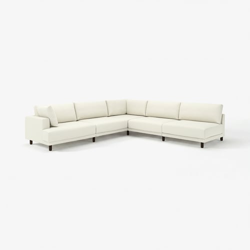 UPPÅKRA cream sectional sofa: modern, comfortable, relaxation.