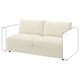 VIMLE 2-seat sofa-bed section, Johanneshov off-white