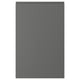 VOXTORP: dark grey cabinet doors, sleek modern design, smooth surface.