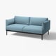 ÄPPLARYD Sofa dvosed, Gunnared svetloplava