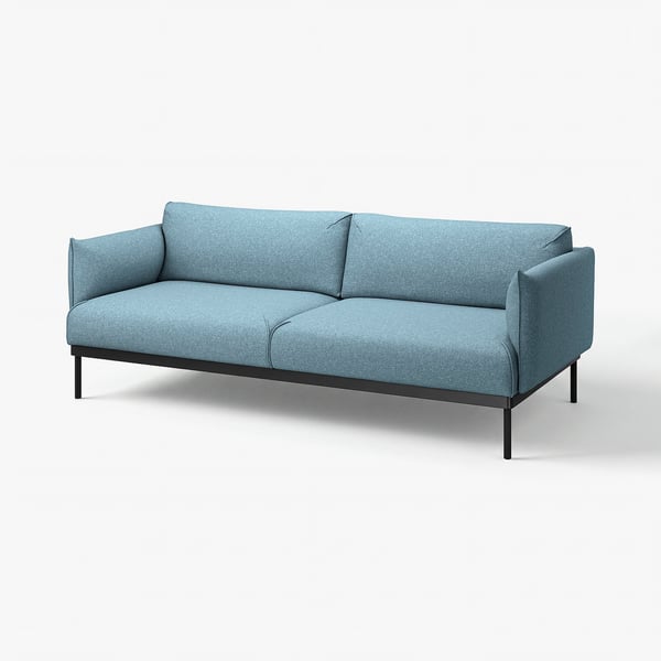 ÄPPLARYD Sofa trosed, Gunnared svetloplava