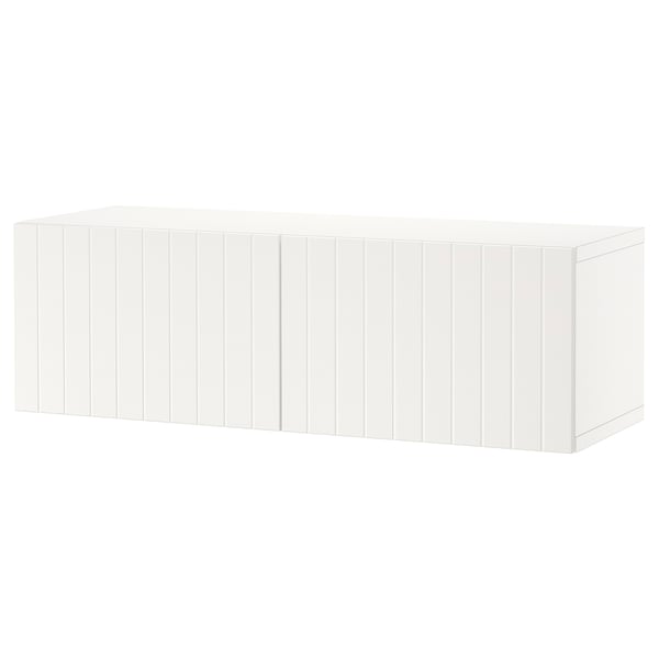 BESTÅ Spojene police i vrata, bela/Sutterviken bela, 120x42x38 cm