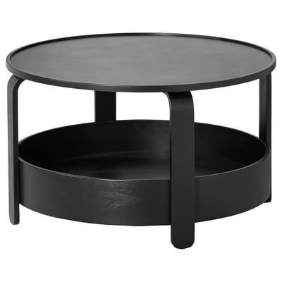 BORGEBY Stočić za kafu, crna, 70 cm