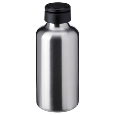 ENKELSPÅRIG Flaša za vodu, nerđajući čelik/crna, 0.7 l