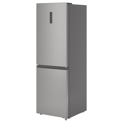 FÖRTOFT Frižider/zamrzivač, IKEA 500 boja nerđajućeg čelika, 216/118 l