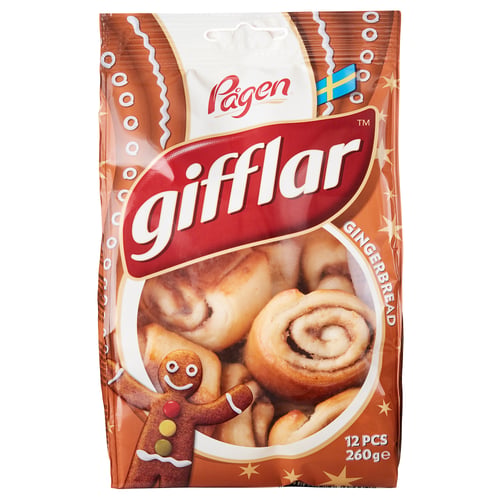 GIFFLAR Pecivo, punjenje od đumbira, 260 g