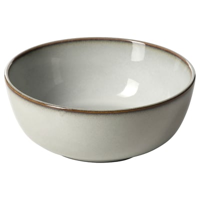 GLADELIG Činija, siva, 14 cm