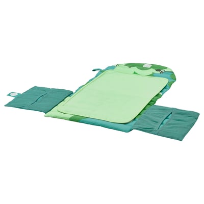 GRÖNFINK Podloga za presvlačenje bebe, sklopivo/zelena, 70x35 cm
