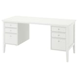 GULLABERG Radni sto, bela, 155x65x75 cm