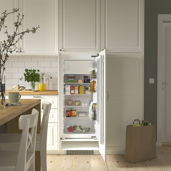 HÅLLNÄS Frižider s komorom, IKEA 500 ugrađeno, 174/16 l