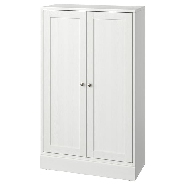HAVSTA Element s postoljem, bela, 81x37x134 cm