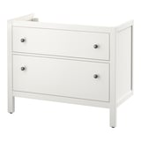 HEMNES Postolje umivaonika,2 fioke, bela, 100x47x83 cm