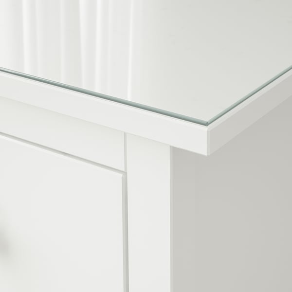 HEMNES Staklena ploča, prozirno, 54x38 cm