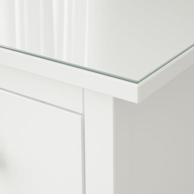 HEMNES Staklena ploča, prozirno, 54x38 cm