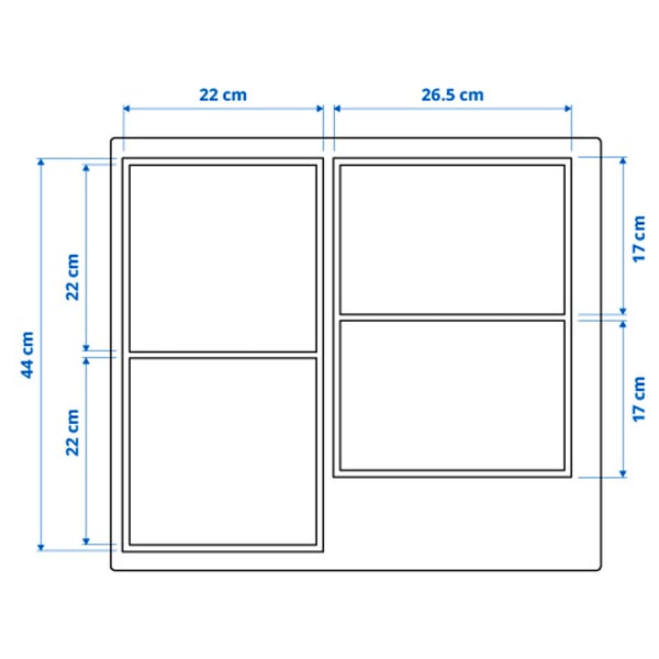 HÖGKLASSIG Indukciona ploča, IKEA 700 crna, 59 cm