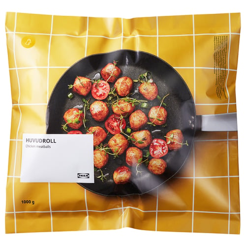 HUVUDROLL Pileće ćufte, smrznuto, 1000 g