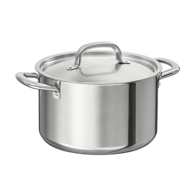 IKEA 365+ Lonac s poklopcem, nerđajući čelik, 5.0 l