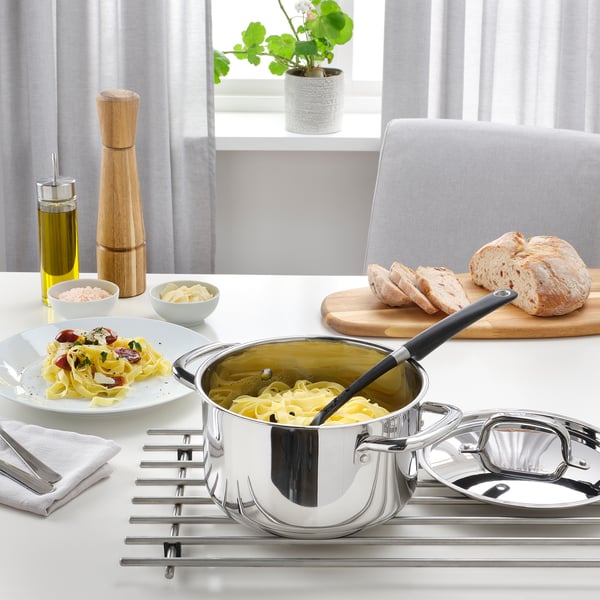 IKEA 365+ Lonac s poklopcem, nerđajući čelik, 3.0 l