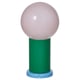IKEA PS 2026 Prenosna LED lampa, na baterije podesivog intenziteta/zelena svetloroze, 22 cm