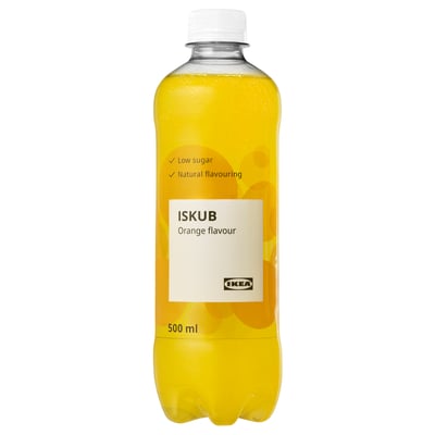 ISKUB Gazirano bezalkoholno piće, ukus narandže/sa šećerom i zaslađivačima, 500 ml